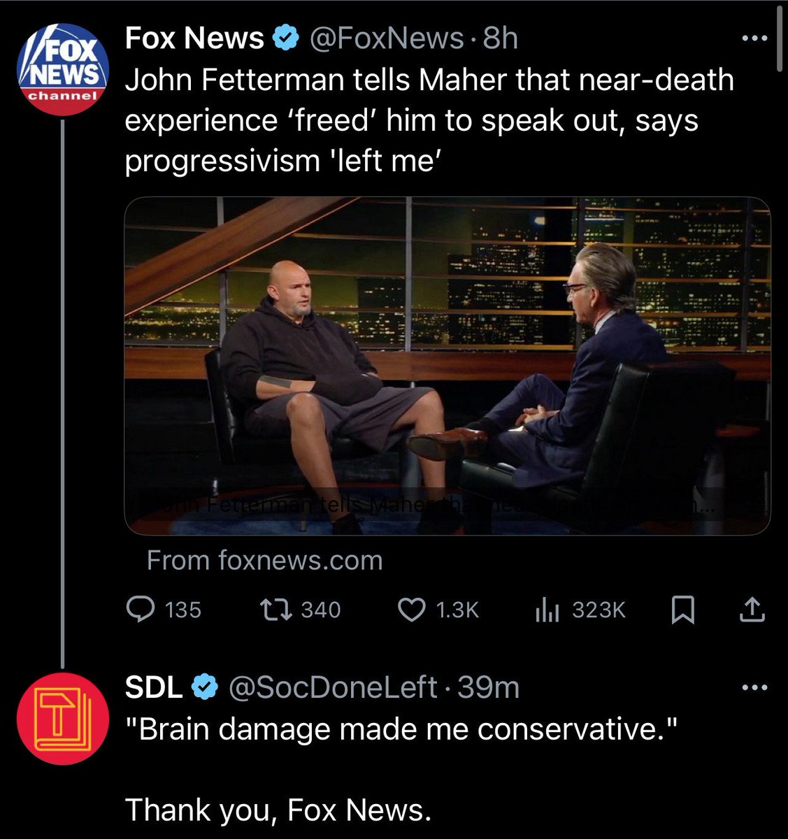 SocDoneLeft's tweet photo. whenever I see a John Fetterman post, this is all I can think of https://t.co/3yMxsdG5Vu
