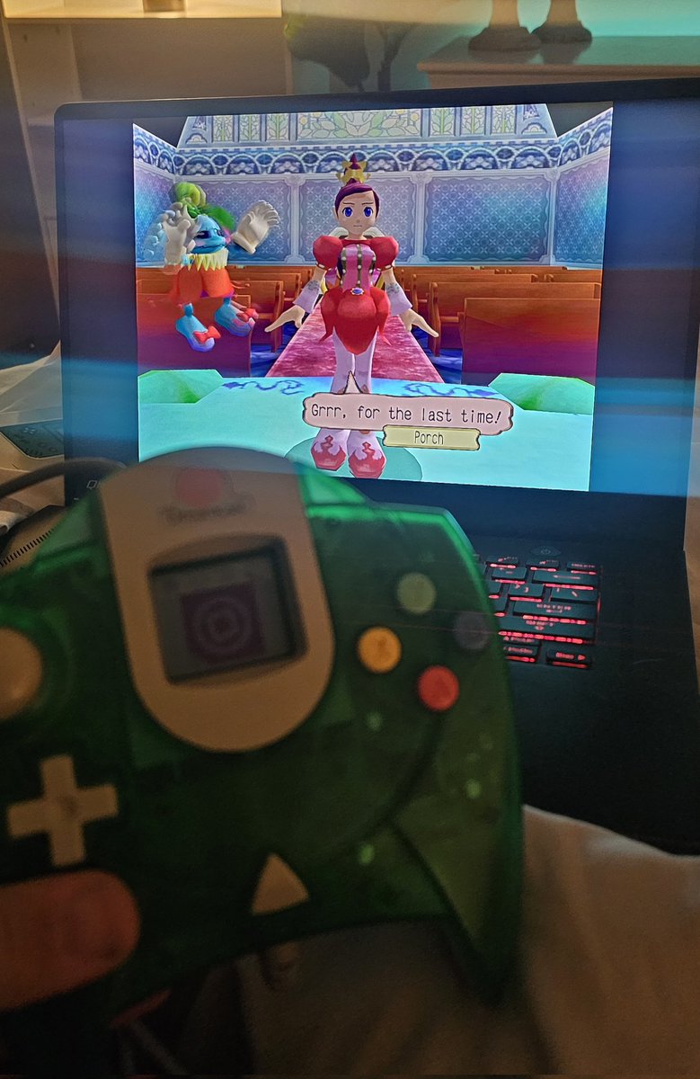 DPadAvenger's tweet photo. Even tho I own 2 #Dreamcast consoles, I do #emulate some #games here and there. Like this translation of Napple Tale: Arsia in Daydream. Of course, I use the OEM Dreamcast controller with the Raphnet Controller adapter. #sega #emulation https://t.co/tsd7hupfLt