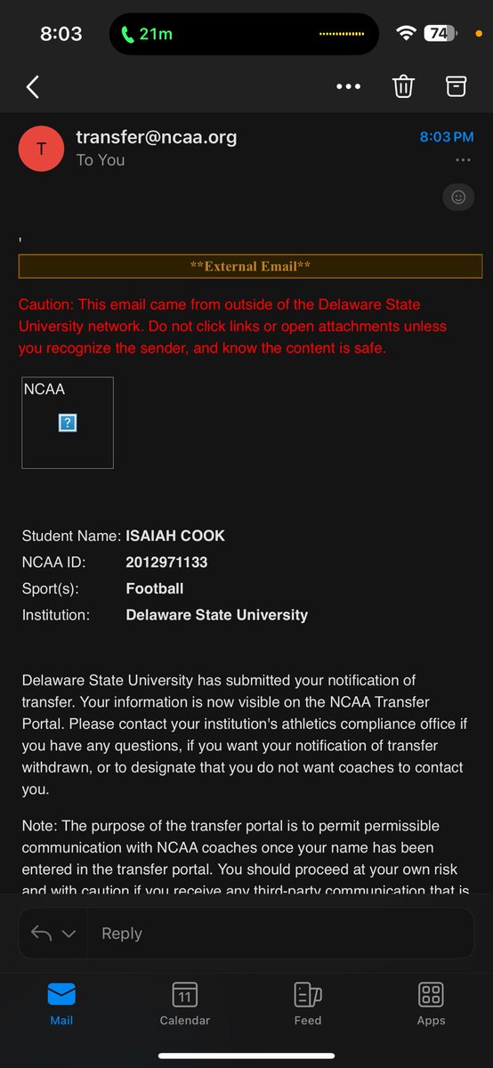 Officially in the Portal!