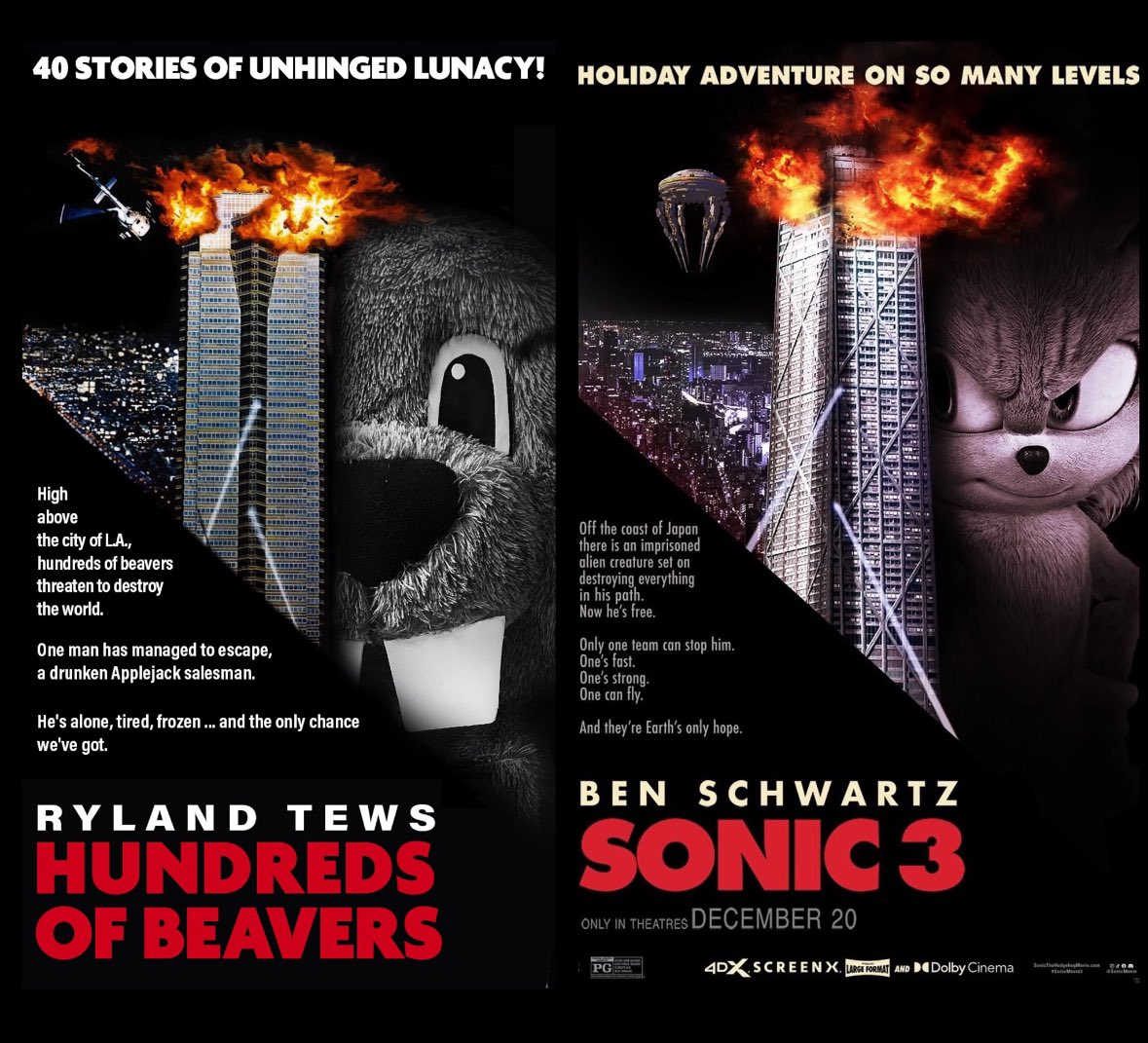 Hundreds of Beavers Movie tweet media