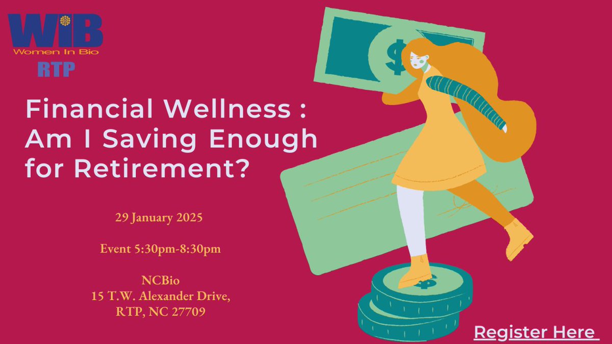 Women In Bio - RTP Chapter tweet media