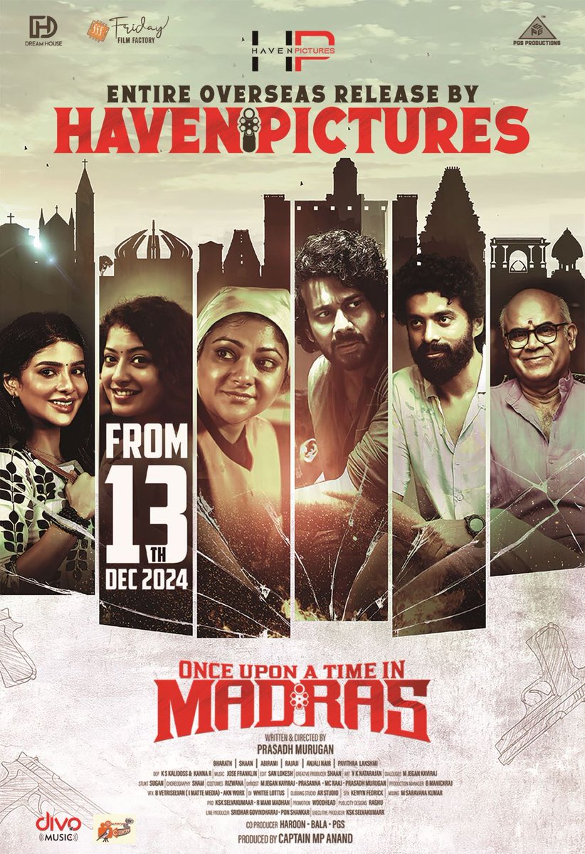 Step into the streets of Madras - where every corner holds a story waiting to be told. 👣

#OnceUponATimeInMadras in #LFSCinemas from 13 December! 

Get tickets NOW 🎟 lfs.com.my / LFSApps