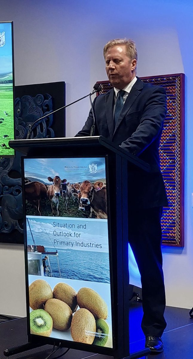 LMeredithEU's tweet photo. Great to hear upbeat presentation of the new Situation and Outlook for Primary Industries #SOPI
In May this year, the new Free Trade entered into force between the European Union🇪🇺 and New Zealand🇳🇿.
@toddmcclaymp @mangonui08 https://t.co/8lJw7fB0e4