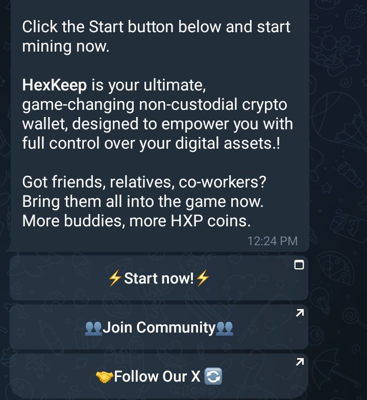 HexKeepGlobal's tweet photo. Don't forget to claim your today check in bonus 🤑
Let keep mining ⛏️ HXP token for free.
  https://t.co/psYprmXCuH
 HXP tokens mining is live! Two is better than one! Join my squad, and let's double the fun (and earnings 🤑)! HXP Wallet Tap! 🚀 https://t.co/oHtIEAUPq1