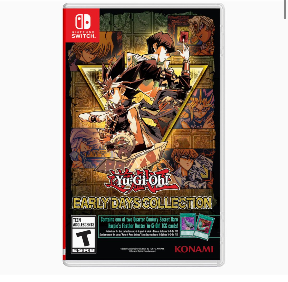 DisTrackers's tweet photo. Preorder Now: Yu-Gi-Oh Early Days Collection at Amazon! Comes with a bonus card.
#Ad #YuGiOh #Nintendo #NintendoSwitch #VideoGame #TradingCards
.
https://t.co/711tPP4fNN https://t.co/C6RNq0FMxQ
