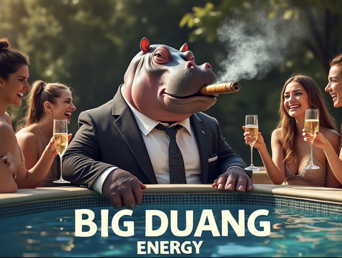 Size does in fact matter when it comes to how much #MooDuang you have in your portfolio. 🦛🦛🦛

#SendTheCousin #BigDuangEnergy