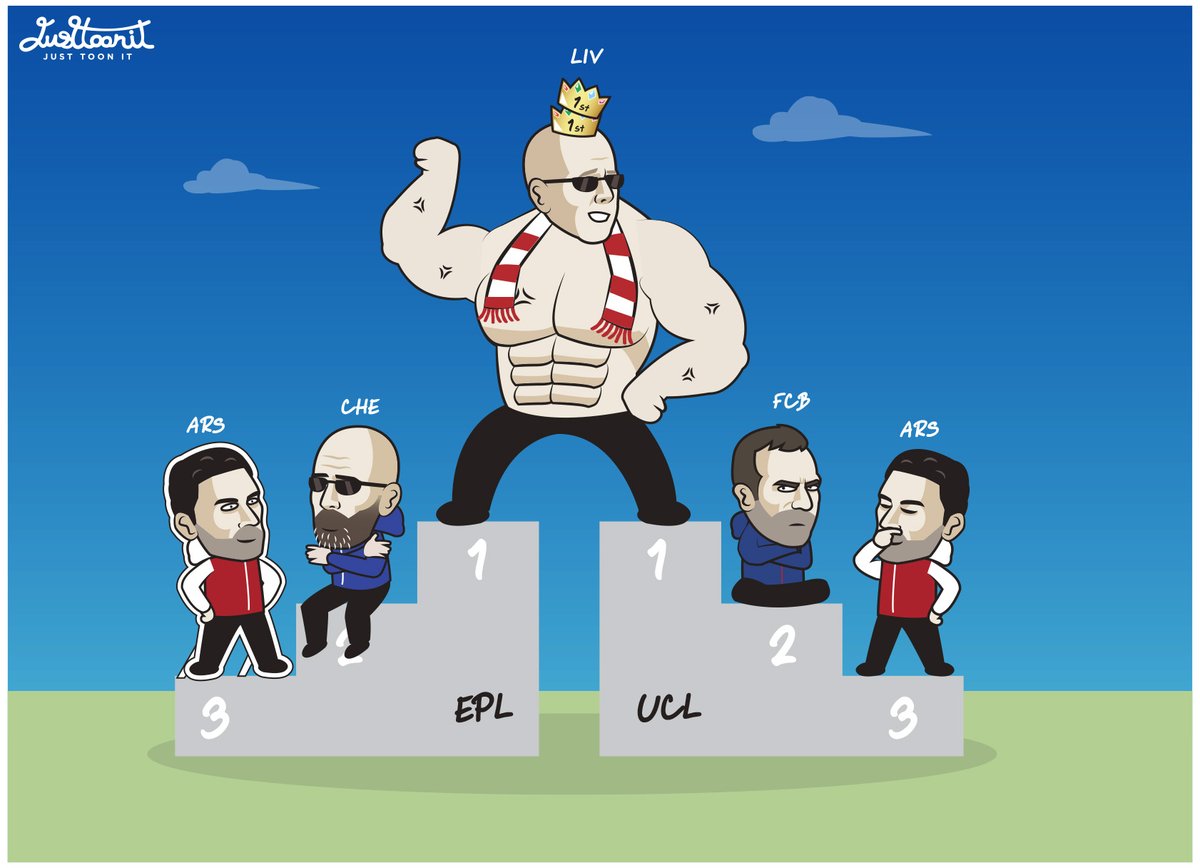 Justtoonit1's tweet photo. Top 3 in EPl &amp; UCL 😆
ท็อป 3 ในพรีเมียร์ และชปล.😆
หงส์เหมาจ่าฝูง
ส่วนน่อลใน ชปล. เขามาเหมือนกัน https://t.co/RODPa2vcGe