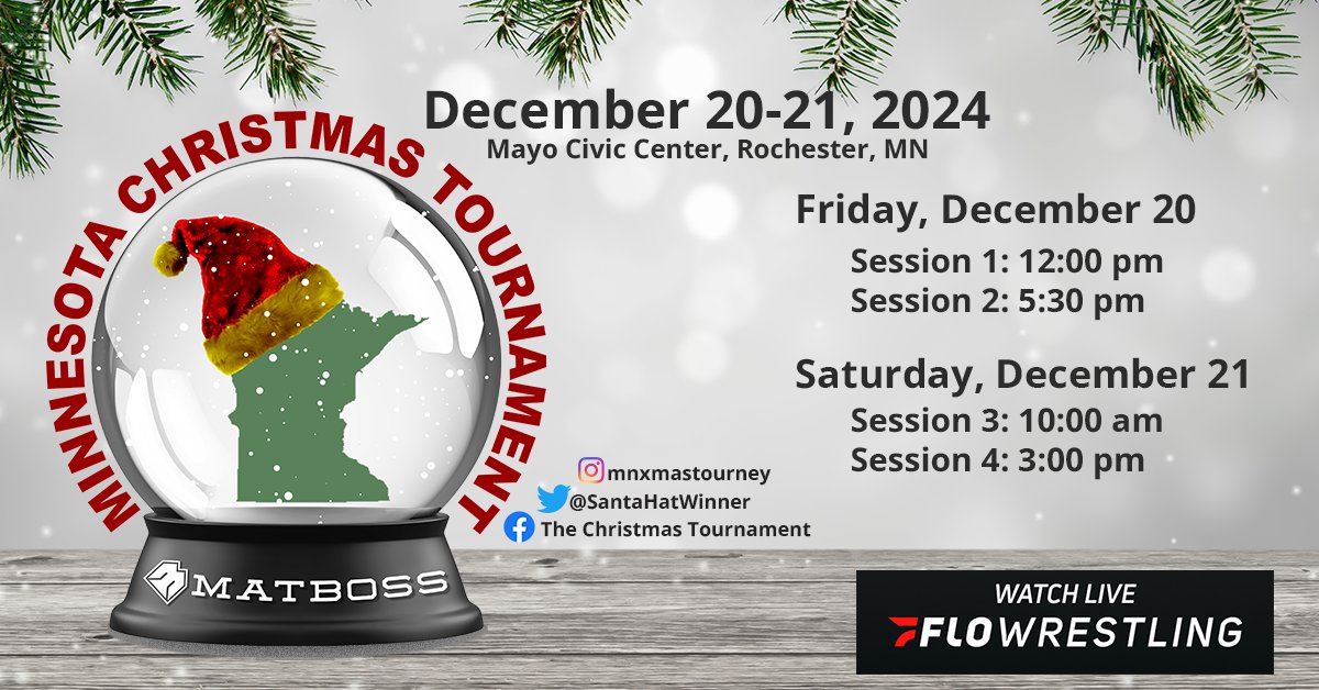 Join us for some of the best wrestling in Minnesota!