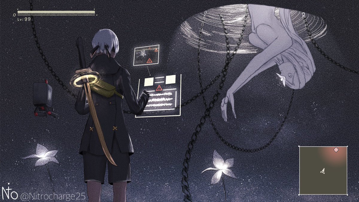 🎨9S/Church   ⚠︎fanart⚠︎

#NieR #NieRAutomata #Drakengard3