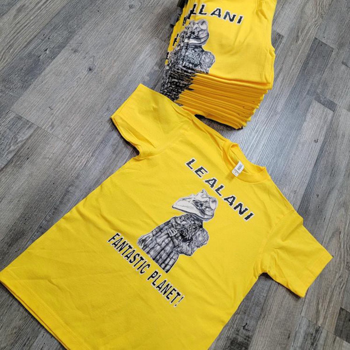 3 yellow shirts left!

lealani.bandcamp.com/merch