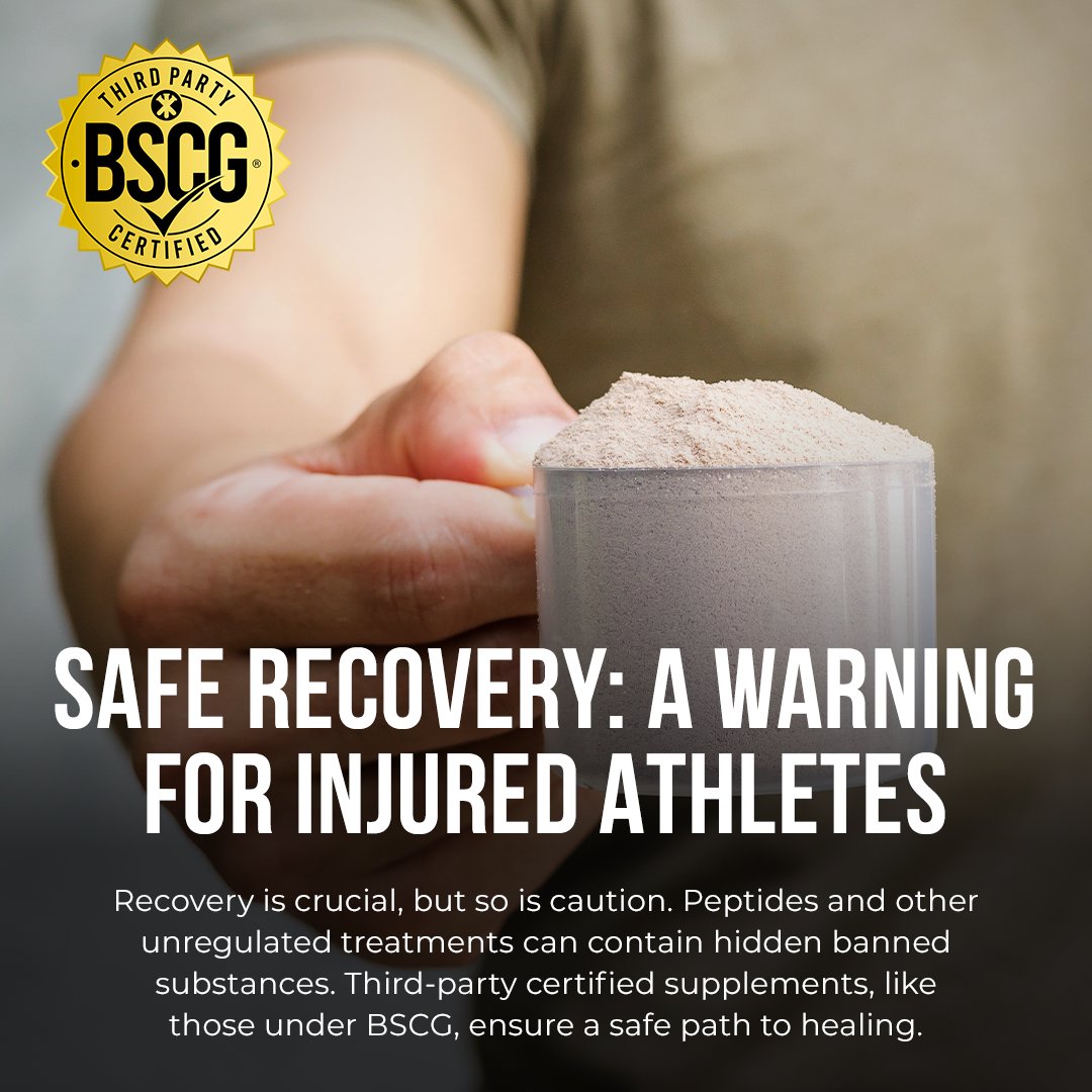 By continuing to support anti-doping and third-party certification, CrossFit aims to provide a level playing field where athletes can compete to become the Fittest on Earth. 
#BSCGCertified #ThirdPartyCertified #SportsRecovery #CleanSport #CertifiedDrugFree #SupplementSafety