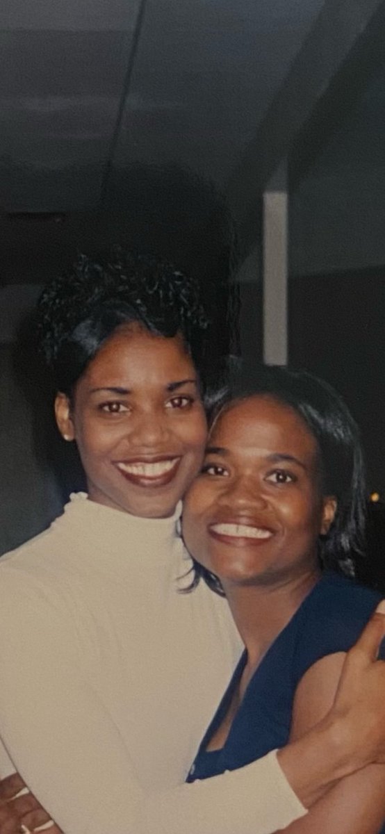 The Day I Met My Wife in 2000.  She was Ministering in Prophetic Dance at a Valentines’s Banquet. Jackie and her sister Shawna pictured. My Mother-in-Law Shared this Gem Yesterday.