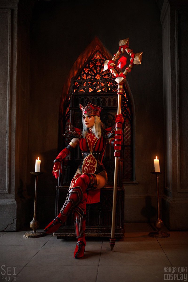 NargaCosplay's tweet photo. My Sally Whitemane cosplay 

Costume and prop by me 
#worldofwarcraft https://t.co/zwuBorMO62