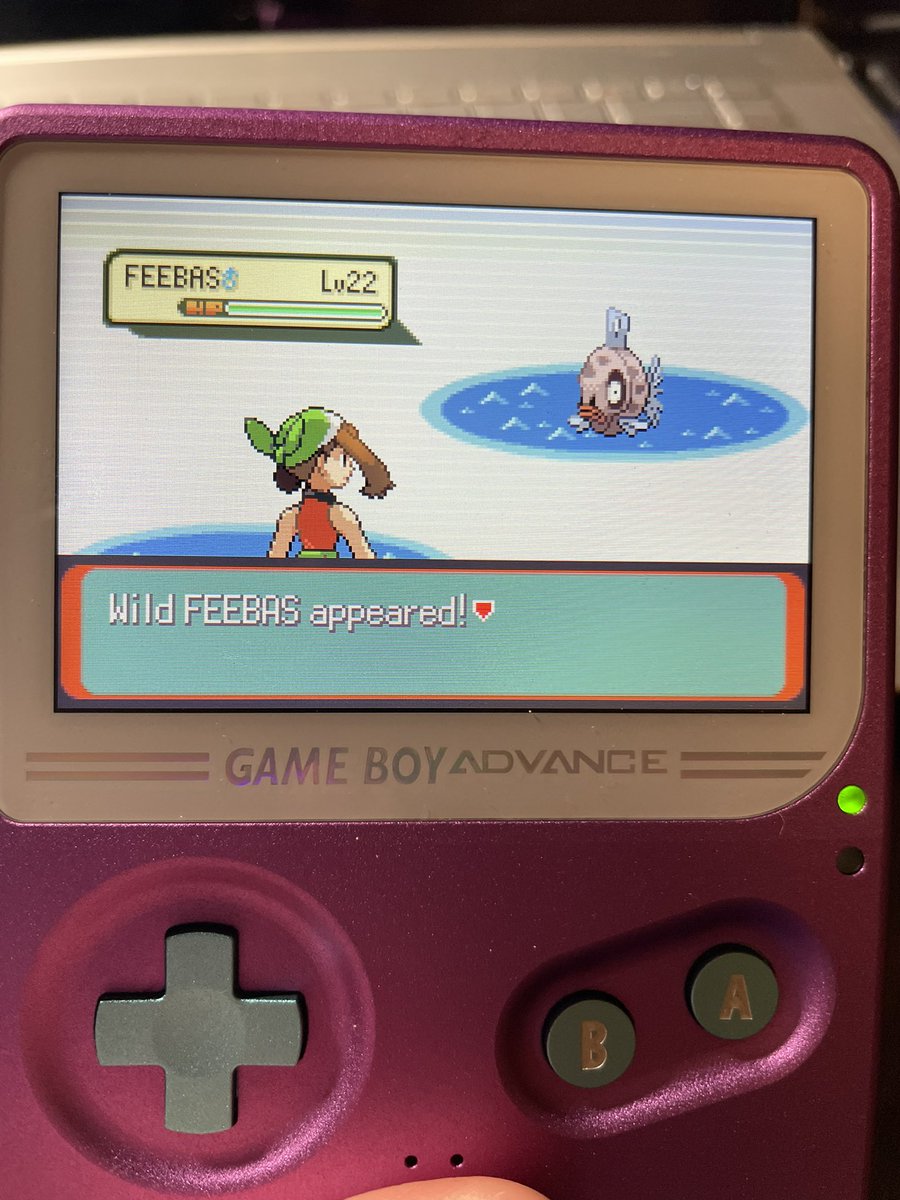 LugiaCaptor's tweet photo. Shiny Feebas let’s go!
#pokemon #pokemonemerald #emerald #shiny #feebas #shinyfeebas https://t.co/NpVbf0AEuD