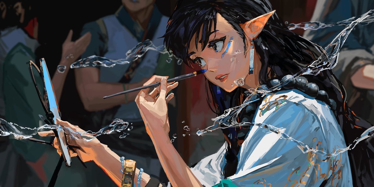 Study of <a href="/666KArt/">artof666k</a> 's art

Your brush work, color and shapes has so much coherence please give me tip🙏

This is personal study only. If you want me to take down the post just let me know