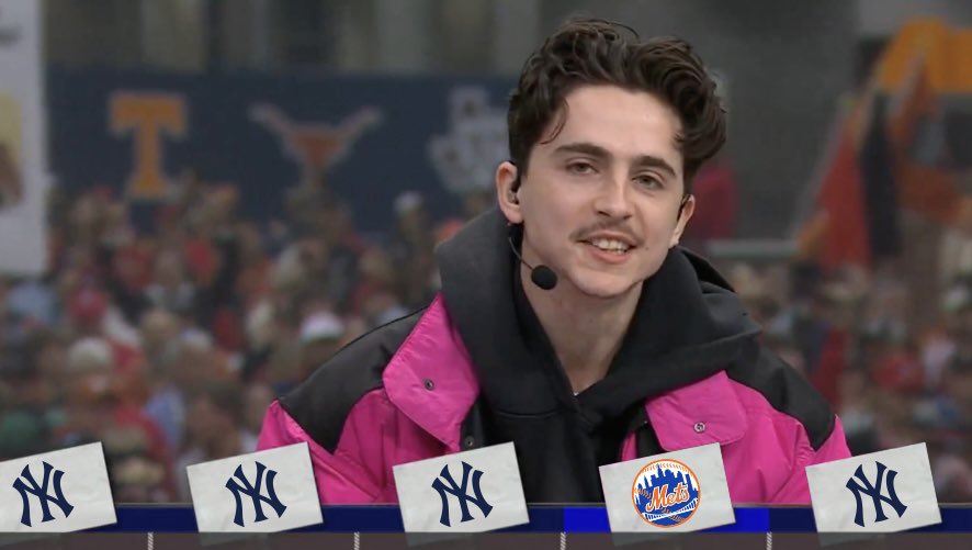 Timothée Chalamet: Knower of ball