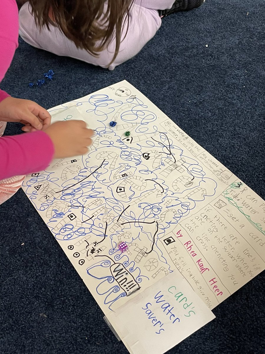 Ss reflected on their new learning about water and air in Science and made games to communicate some of the big ideas.
#MySilverCreek