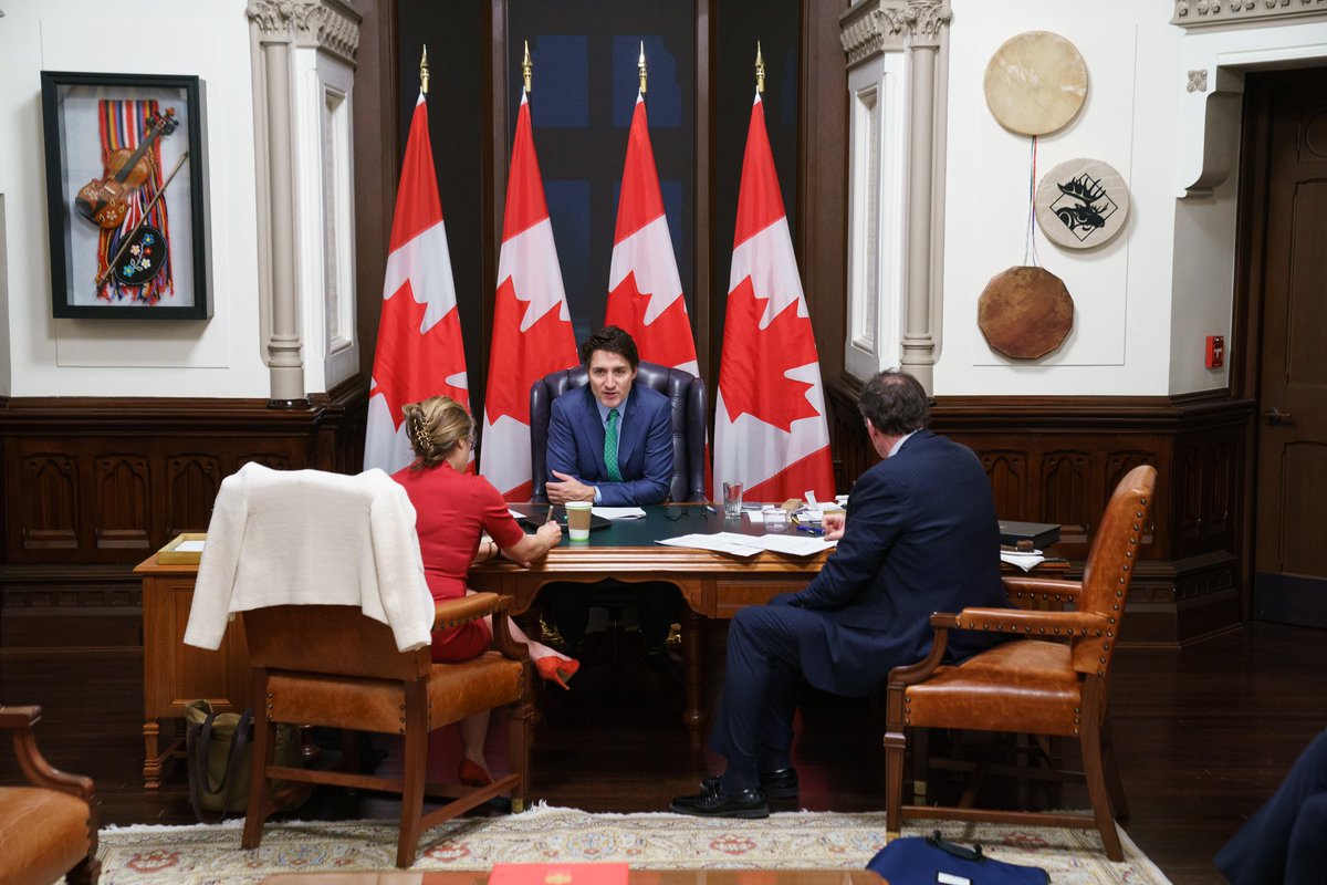 Chrystia Freeland tweet media