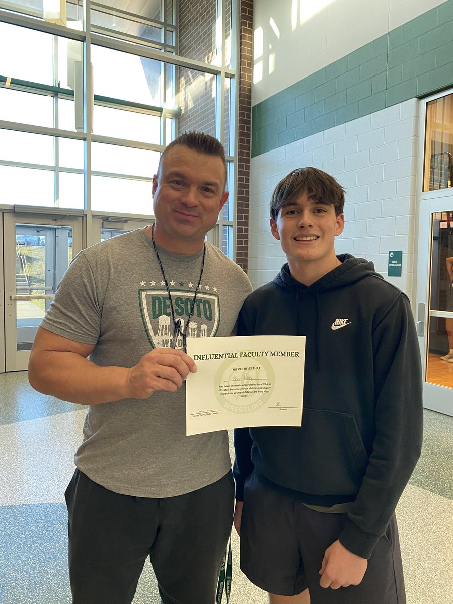 Congrats to our 1st group of W.O.W for great performances, hard work and growth! 

They each chose an influential faculty member that has impacted them- thank you to Mr. Hoffman, Mr. Byers, and Mr. King for all you do for the DHS community🫡

#OurStandard  I  #ALLin