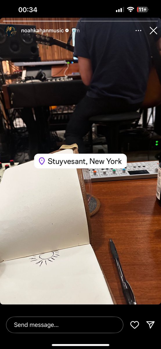 KahanArchive's tweet photo. CHAT NOAH IS IN LONG POND STUDIOS WITH AARON DESSNER RIGHT NOW https://t.co/cnqIcDmlt7