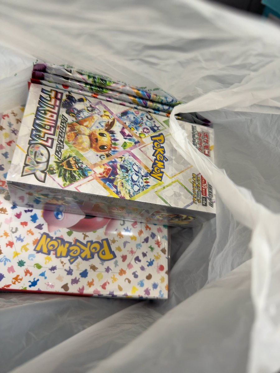 ファミマにて捕獲✨
昨日からポツポツと買えてます🥰
#テラスタルフェスex
#ポケモンカード151
