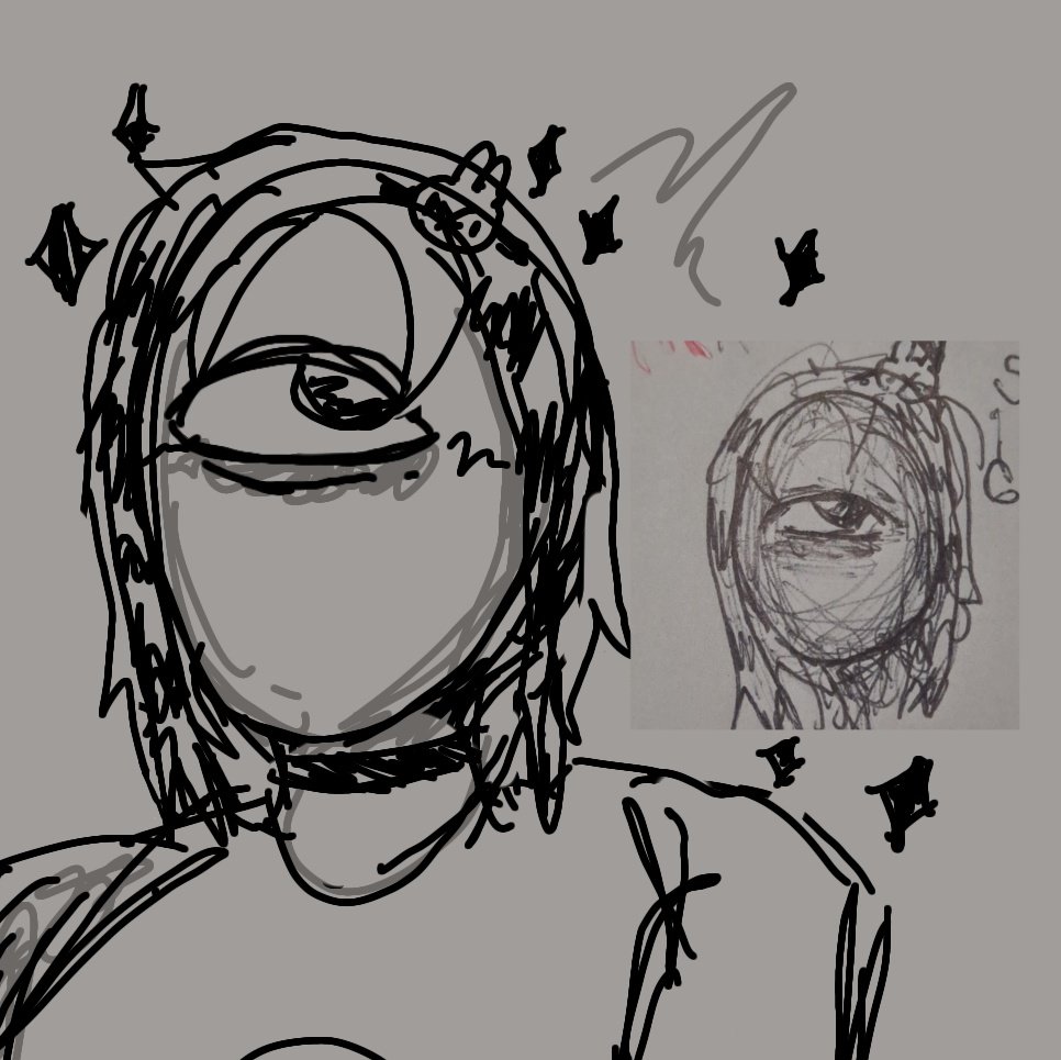 sk_tvm's tweet photo. Fue un poco difícil dibujar con está cosa (el último es un oc nuevo:3) https://t.co/e4ym3kFIHK