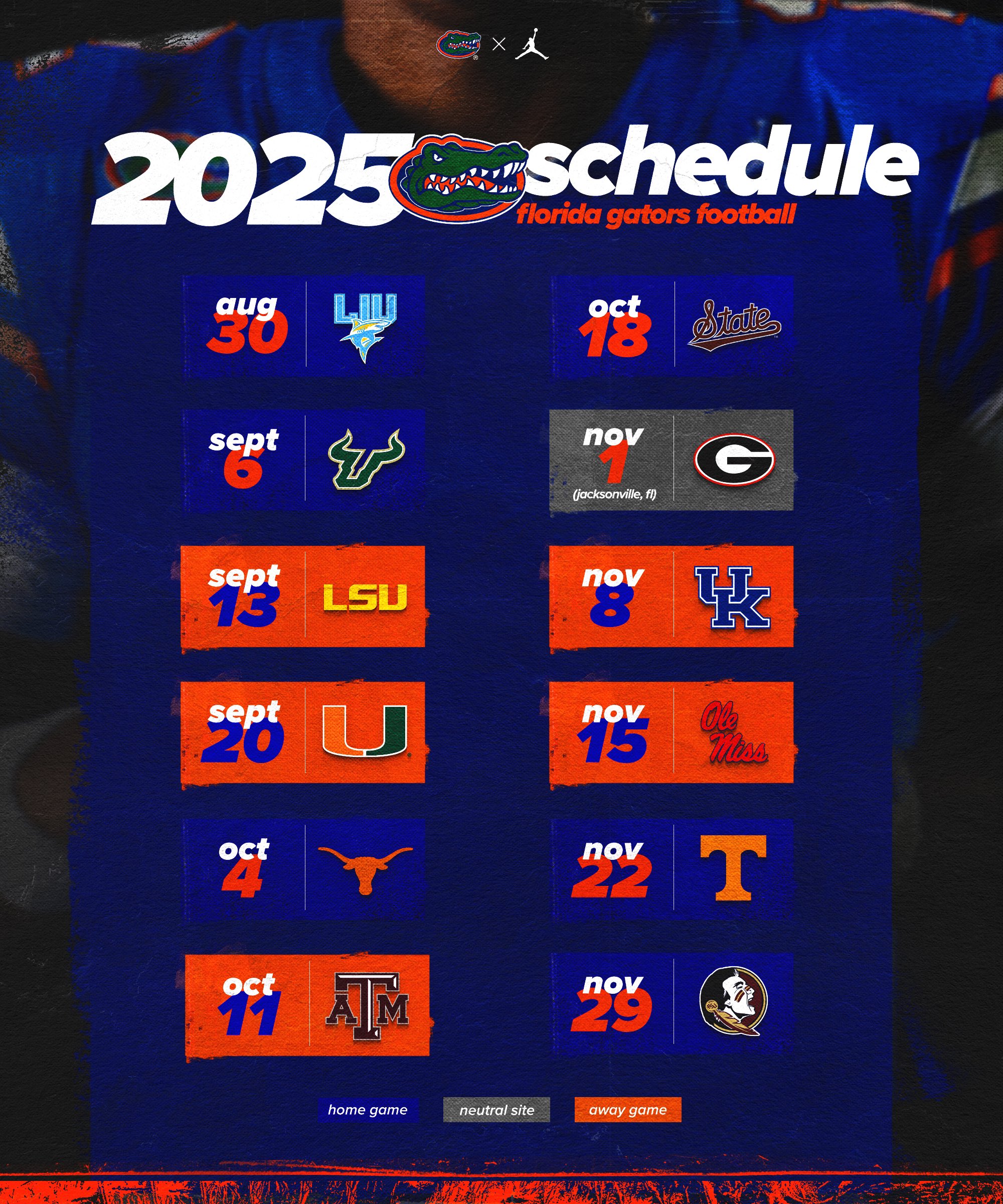 Florida Gators Football on X Mark your calendars GoGators https t wo5tzhbxtq X