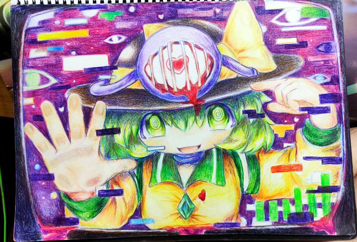 CitrineAcid's tweet photo. I dont really have but maybe i can consider this as my best work for the year 

#touhou  #東方project  #koishikomeiji https://t.co/f5SiS2xIAq