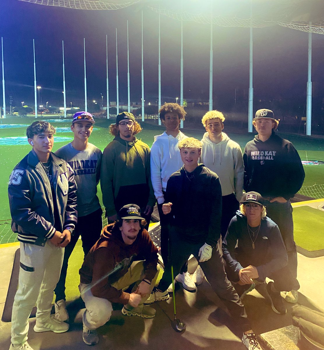 2nd Annual Senior Trip to Top Golf to end the fall… thankfully there aren’t any houses on this course. ⛳️
