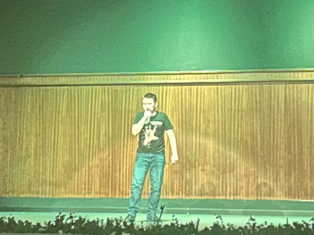 Our beautiful choir, a-bit of drama and Calin!!!