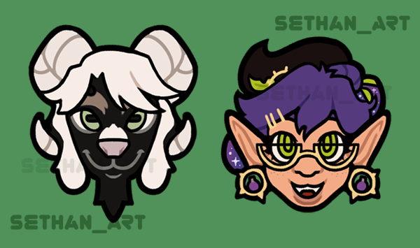 Sethan_Art's tweet photo. Couple more friends!~ @jc_pls13 and @ThePotatojazz ! https://t.co/EBbnTXkvuc