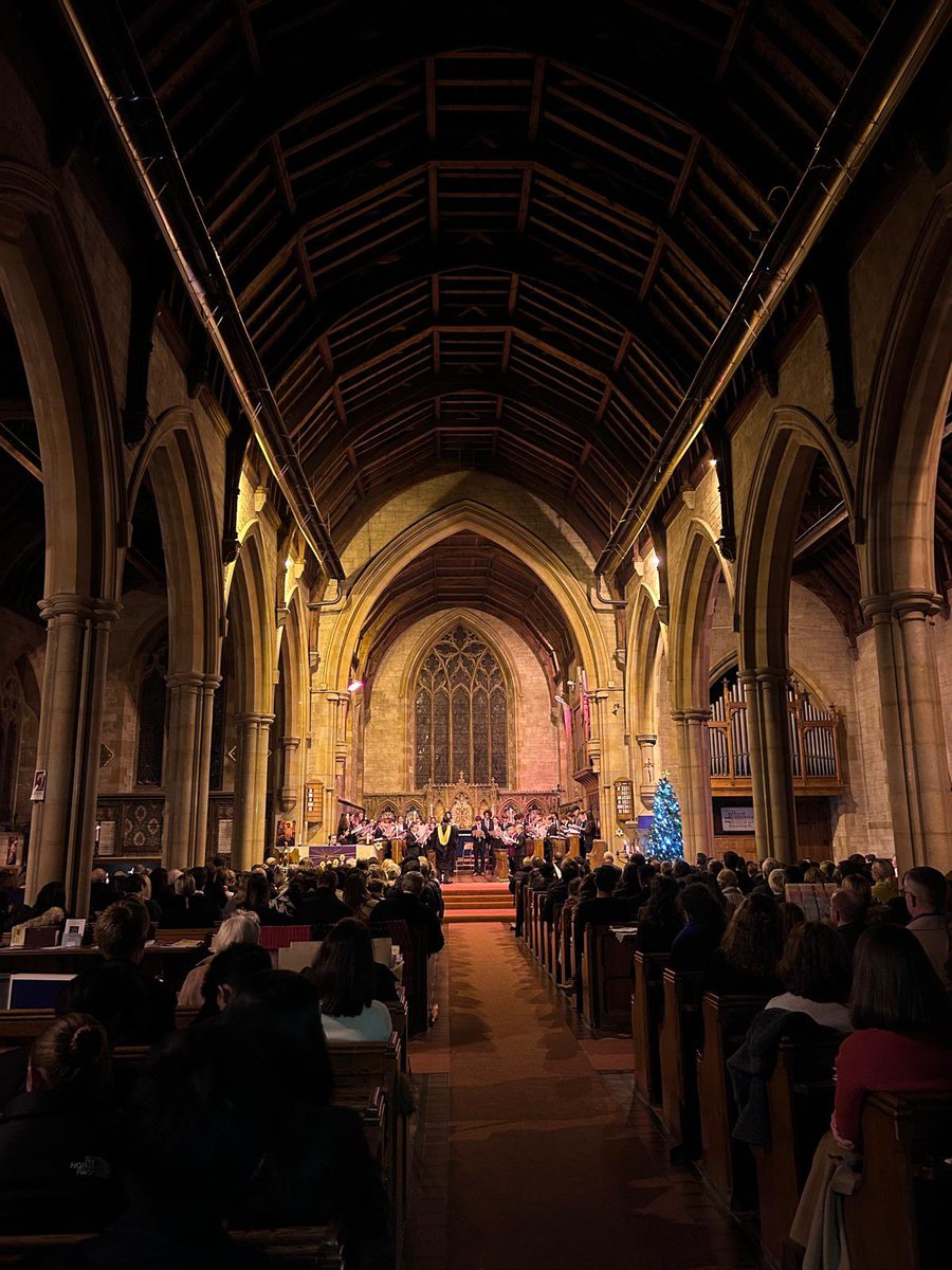 A joyful Festival of Carols at St John’s Caterham. Ending the term with glorious harmonies and soaring descants with beautiful readings. Well done ETS &amp; Chamber Choir- what a term of amazing choral performances. Merry Christmas to all from the Music Department