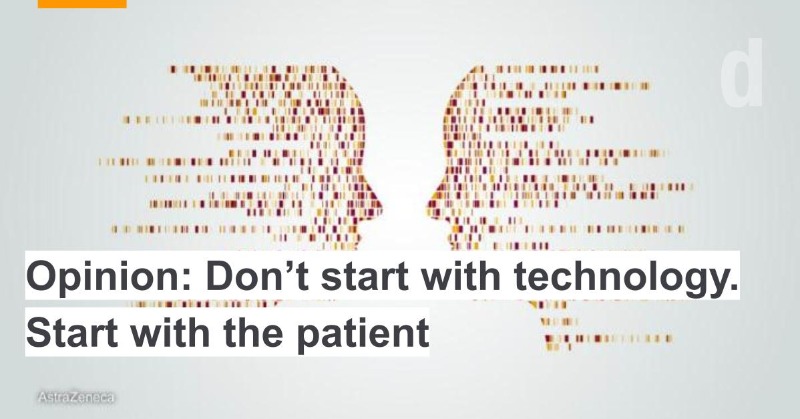 devex's tweet photo. #Digital is no longer outside the core business of pharma; it should be an integral part of what we do. #AstraZeneca’s Sonny Shergill explains why a patient-first approach is needed: https://t.co/QACF2rHSdN
#Sponsored by @AstraZeneca #ACatalystNetwork #Innovation #AI
