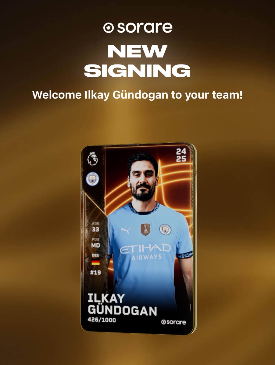 I bought my best card so far on RTR <a href="/Sorare/">Sorare</a> 🔥 New episode out now!

youtu.be/6qqYI1i2e0U

Day 11 - Gundogan

To enter the giveaway:

1️⃣ Subscribe &amp; Like

youtu.be/6qqYI1i2e0U

2️⃣ Retweet and Follow 

Merry Xmas 🎄