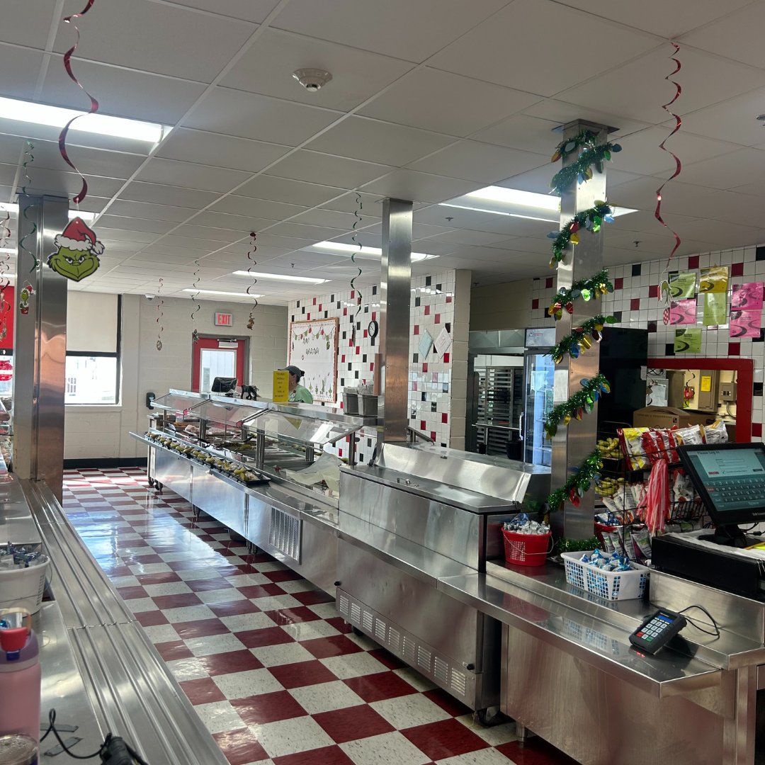 dekalbcnp's tweet photo. @Collinsville_HS is ready to steal the spotlight this Grinch Day! ๐๐ The cafeteria is decked out in festive Grinch decor, spreading holiday cheer to all. ๐
โจ
๐ธ Nikia Butler
@DeKalbCoSchools #DeKalbAL #DeKalbAlabama #DeKalb #ALSchools #DeKalbCounty https://t.co/8UW8kacHA9
