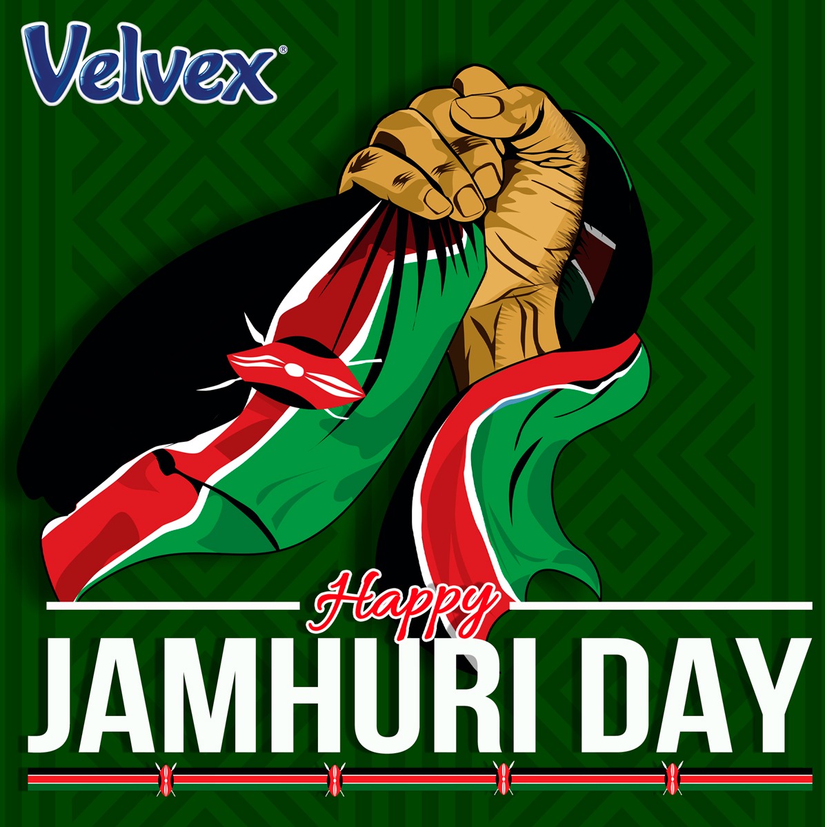 From our cultural diversity to our shared dreams, today we celebrate Kenya’s incredible journey as a Republic. Happy Jamhuri Day to you and your loved ones! 🎉

#velvexcaresforyou❤️ #JamhuriDay #kenya #bestinqualityhygieneproducts💯