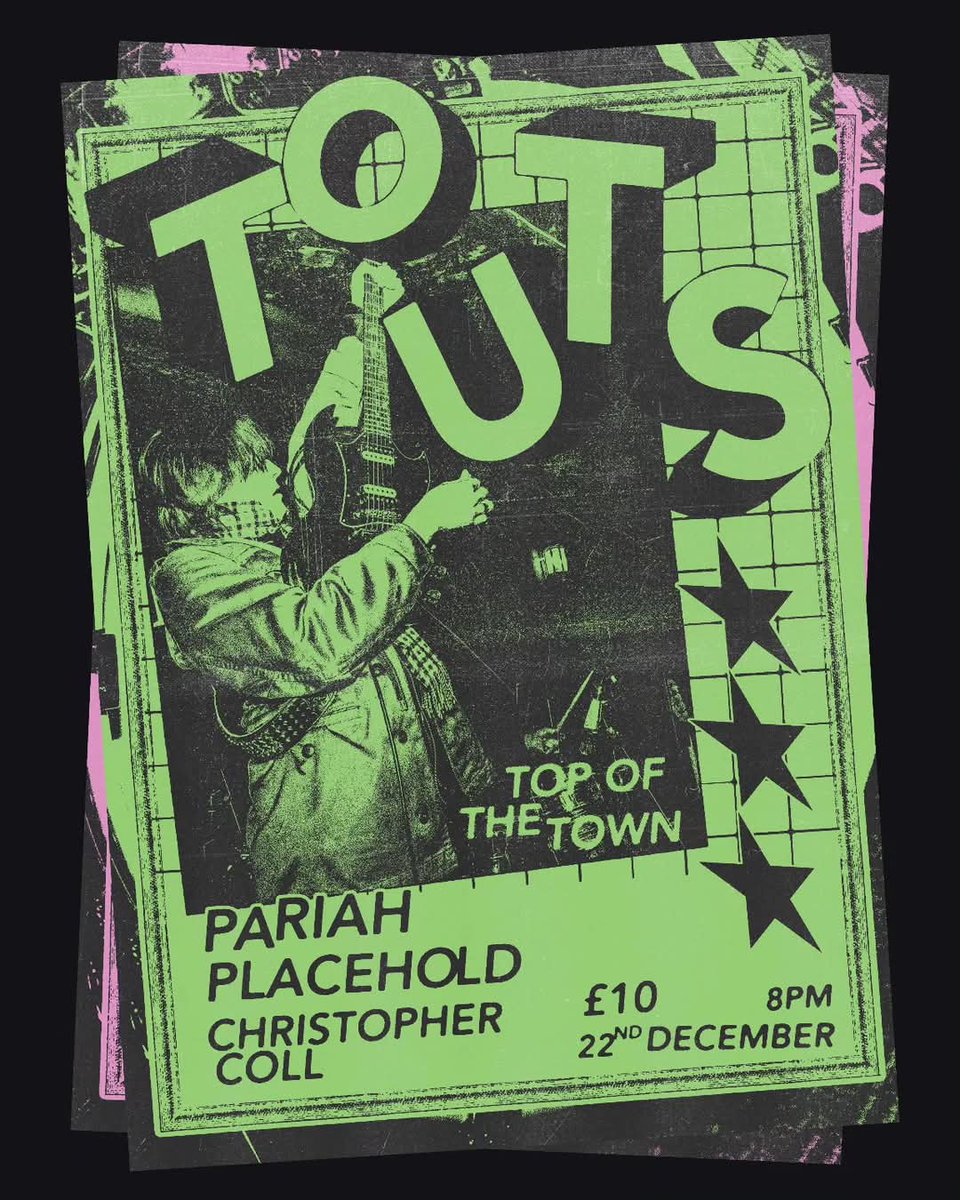KyronArmstrong's tweet photo. Sunday
22 December
@toutsband
#TopOfTheTown
#Omagh
#Touts
#ToutsBand
#livemusic https://t.co/5k8l5fAbMM