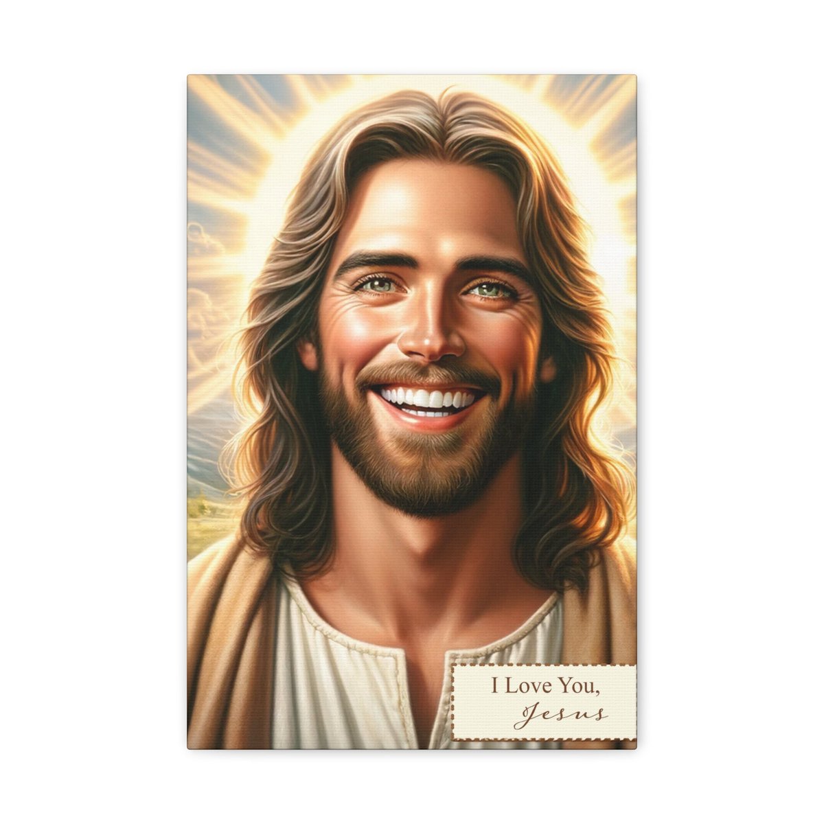 YeVetta's tweet image. Bless your space with our 'Sacred Love: Jesus Loves You' Canvas Gallery Wraps for just $30.97! Let your walls radiate love, faith, and style with this divine artwork. Your home decor will speak volumes of spirituality. 🖼️🙌 #HomeDecor #FaithStyle store.powerfulchristian.com/products/sacre…