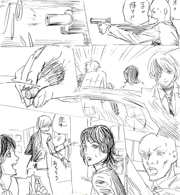 そういやフミコ描くの一年ぶりくらいだった。 