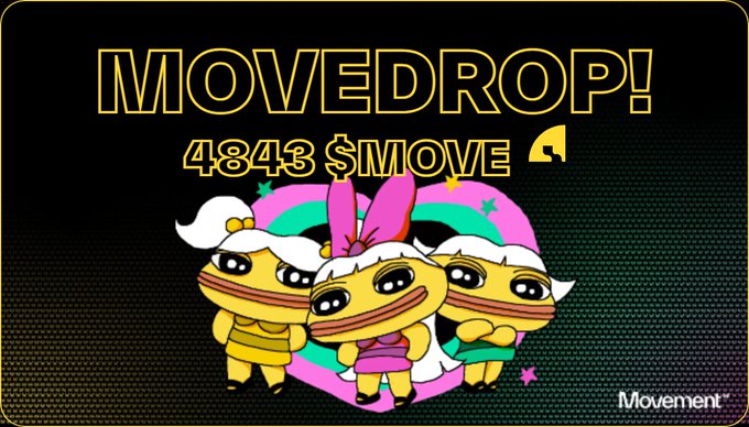 cdn37's tweet photo. 🚀 Get $MOVE Tokens INSTANTLY! #MoveDrop is LIVE! 

10 BILLION tokens, 40% for the community + exclusive benefits! ➡️ https://t.co/SPOa3u6W7l 
#MOVE https://t.co/GRCn9WC6Yb