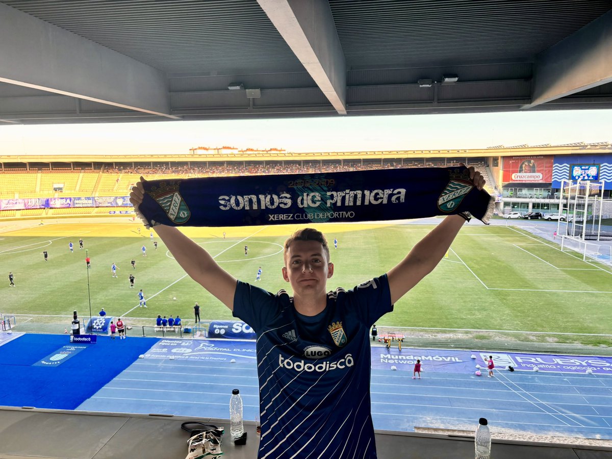 Lucenaco_'s tweet photo. #TodaUnaVida @XerezCD_OFICIAL 💙🤍 https://t.co/kcTTmPaCFC