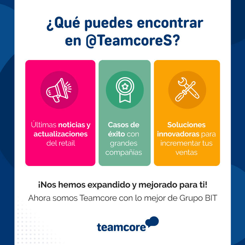¡Descubre lo que tenemos para ti en <a href="/TeamcoreS/">Teamcore Solutions</a> 🎊! Desde soluciones innovadoras hasta actualizaciones del sector de consumo masivo y más contenido valioso que te ayudará a crecer y destacar en el mercado.