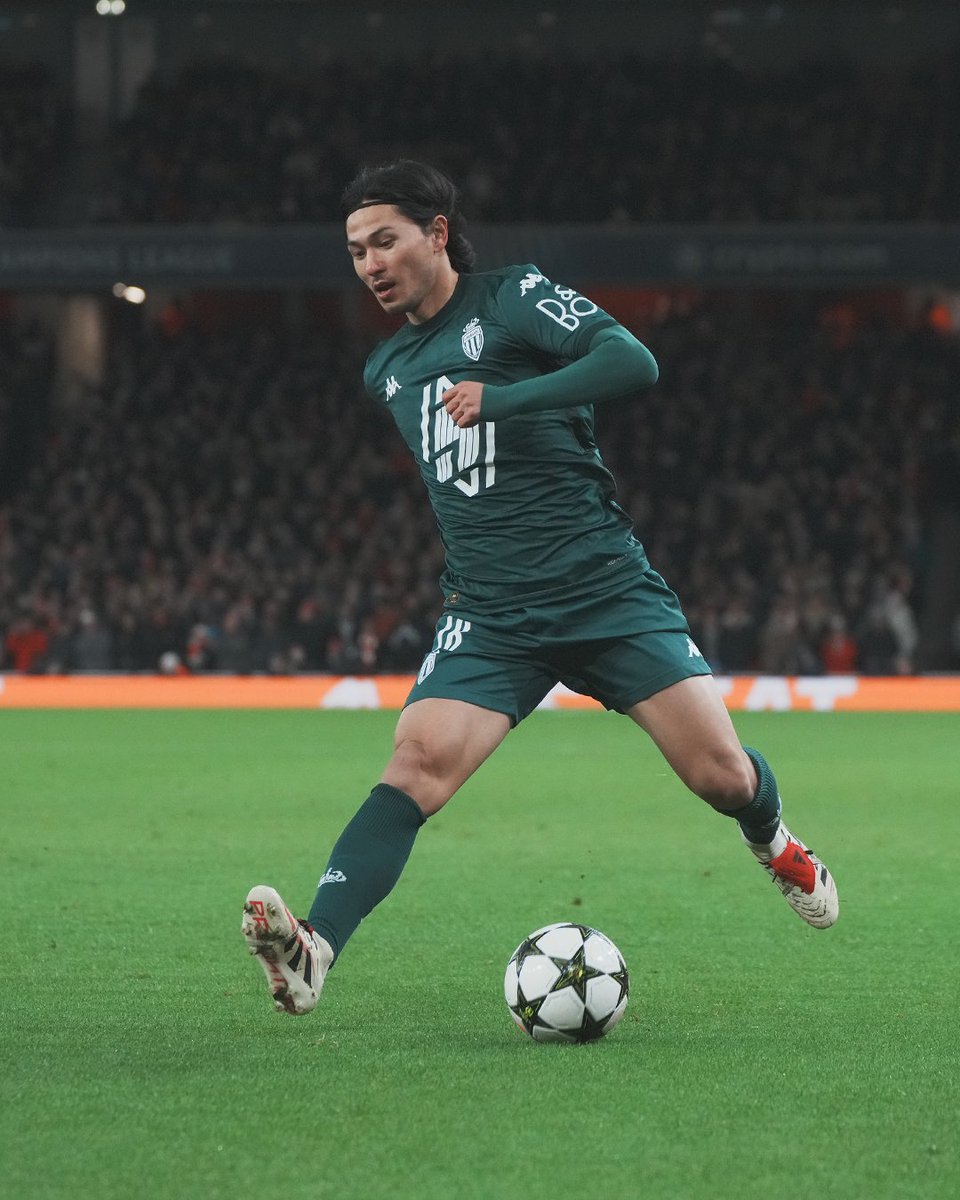 AS_Monaco_EN's tweet image. Go, Taki, go! 🇯🇵

55&apos; | 1⃣-0⃣ #ARSASM