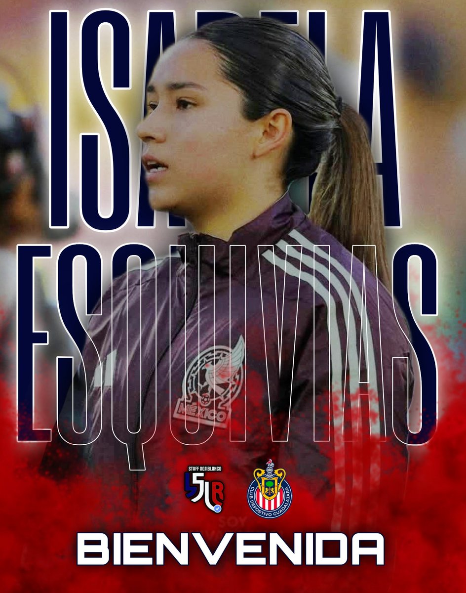 StaffR_Chivas's tweet photo. 🚨 OFICIAL 🚨 

Chivas Femenil anuncia a su tercer refuerzo, de cara al próximo torneo.

Isabela Esquivias, ex defensa de león, se une al equipo y estará bajo las órdenes del nuevo DT.

Bienvenida, Isa, a defender la rojiblanca 🔥

✍🏼📷: @miguel_apt 

🐐🇨🇵 https://t.co/MdydhoPWGl