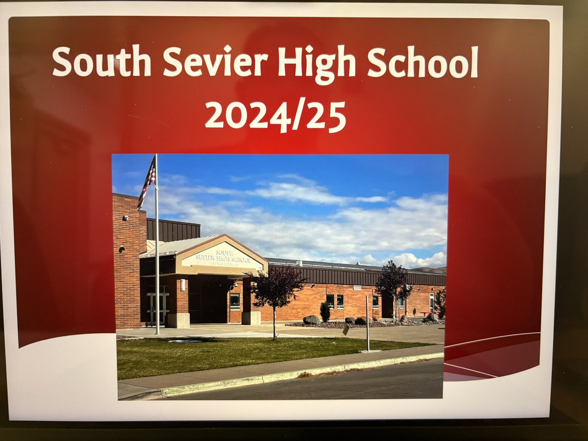 CadeDoug's tweet photo. South Sevier High School Principal @BrettBeagley presenting today to the @SevierSchoolDis Board of Ed. Real RAMS are Helpful, Engaged, Ambitious, Resilient, Trustworthy (HEART). Great things happening at SSHS! #seviersdstrong #realRAM https://t.co/daBV9rBKJg
