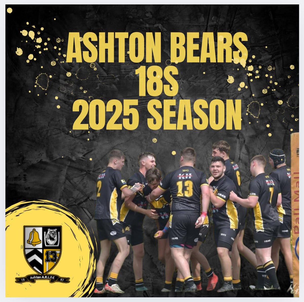 AshtonBears's tweet image. 🟡⚫️Ashton Bears 18s🟡⚫️

Our 18s started their pre season fitness sessions this weekend.
The future is looking bright - We have a strong squad of second year 18s who have experienced great success and the team is to be strengthen with new players joining as first year 18s.