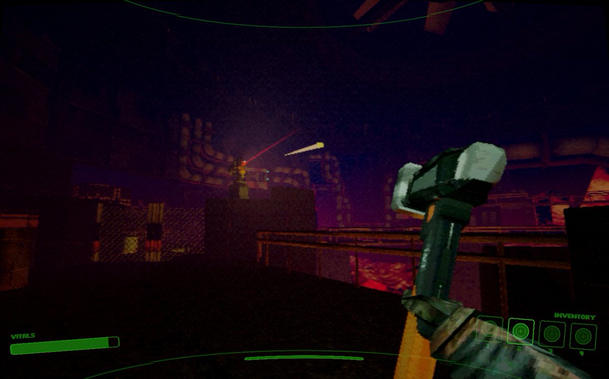 jbalevik's tweet photo. HELP! We did a week long GameJam and now we are releasing the game😭🫠

You explore abandoned space stations and bonk ALL the stuff with your hammer to collect scrap🔨
There might also be spooky monsters👀

 #indiedev #indiegames #gamedev #SalvageProtocol https://t.co/A9K4wbol2Z