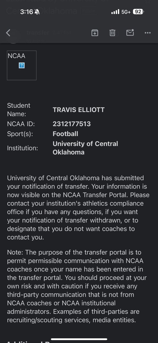 Officially in the Transfer portal with four years of eligibility. +1 (620) 794-1408 -for coach swanson and +1 (660) 853-9268 - for coach dorrel.