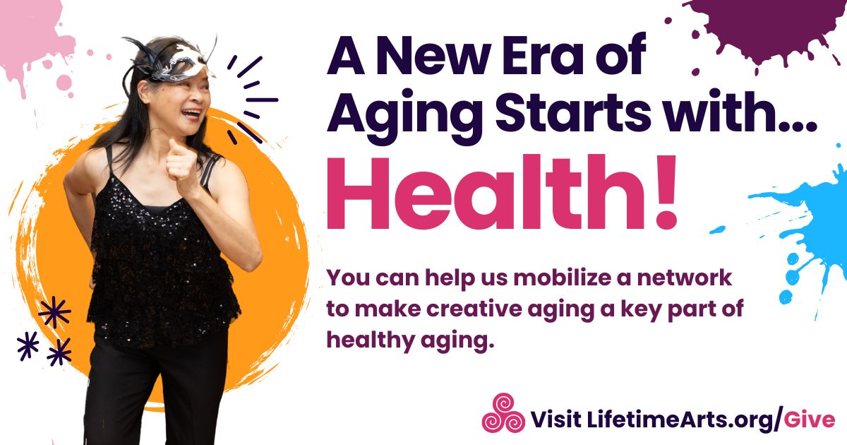 Lifetime Arts (National Creative Aging Org) tweet media