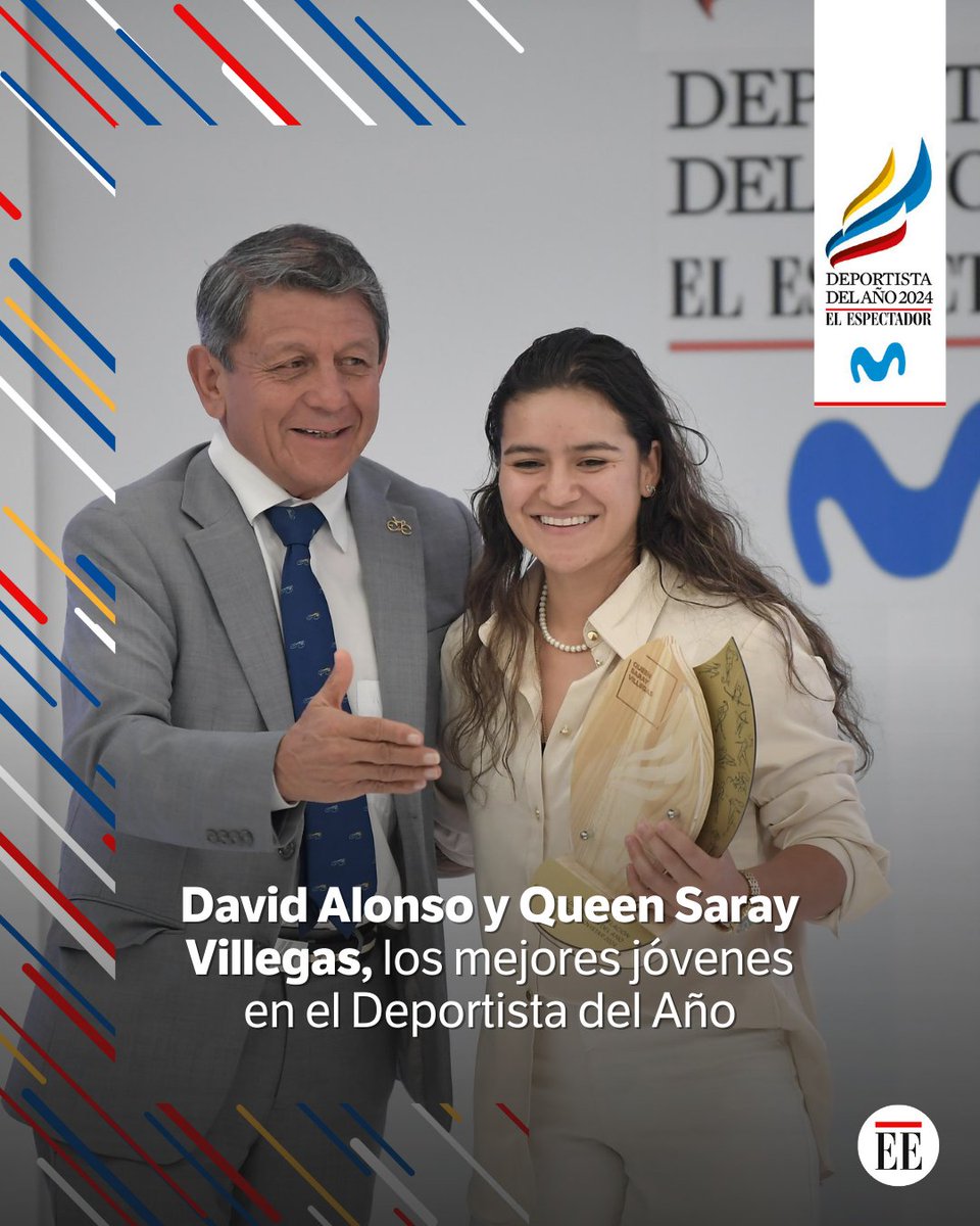 #DeportitstadelAño2024 | El motociclista ganó el premio a mejor joven del año, por su campeonato mundial en la tercera categoría de la Moto GP. Por su parte, la ciclista fue galardonada como la revelación de la temporada.
👉 trib.al/DoiUfIM